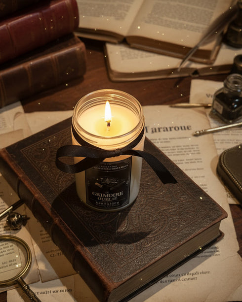 Bougie Le Grimoire Oublié
